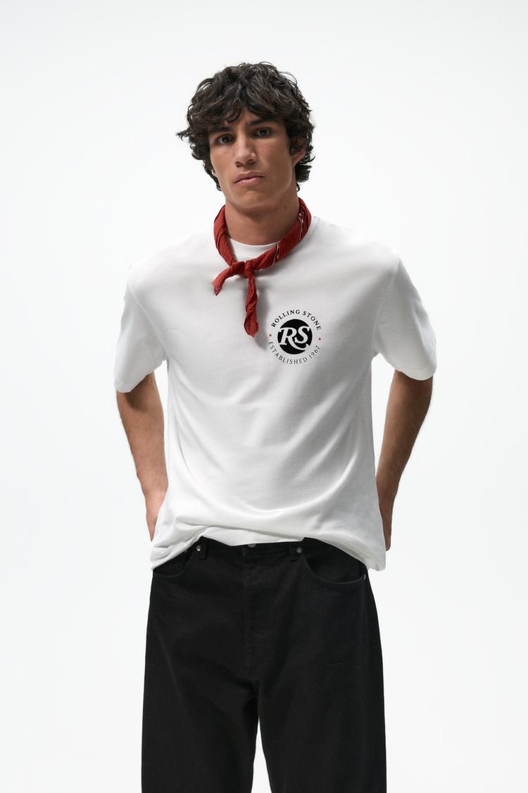 Camiseta rolling stones mujer zara deals